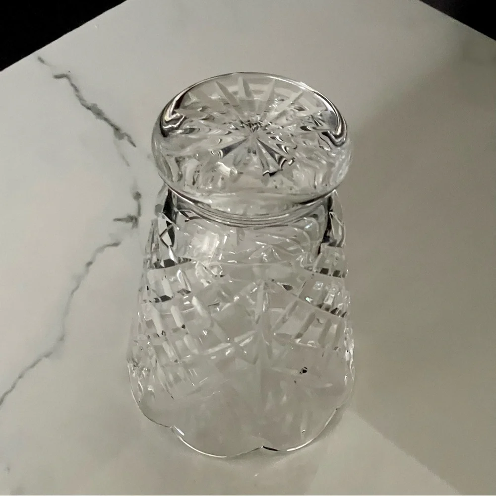 Footed Scalloped Vase - Kilbarry by Waterford Crystal